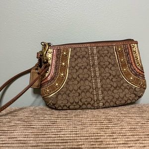 Coach wristlet